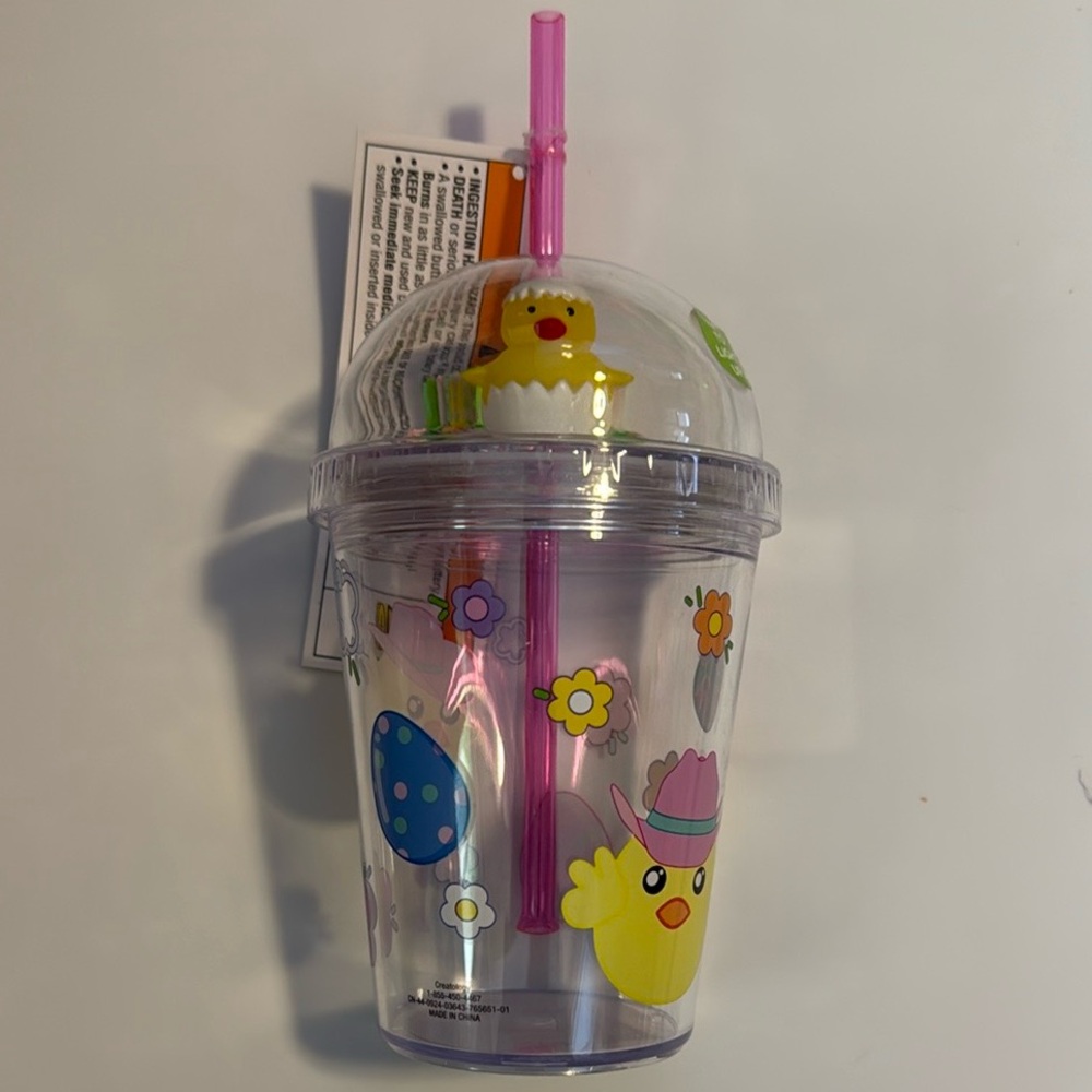🌻 NWT Light Up Dome Chick Cup